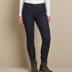 Women's Double Flex Double-Chapped Skinny Work Jeans Size 14